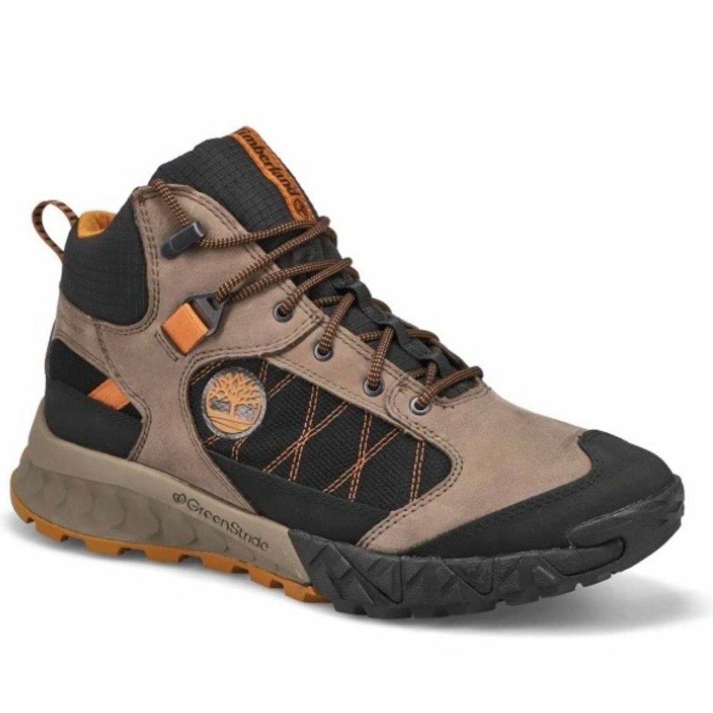 Men's Trailquest Mid Waterproof Boot- Brown/Black size 10